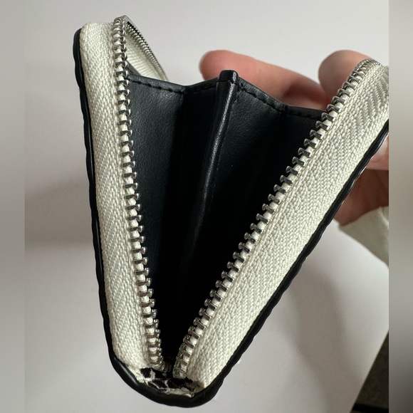 #144 Michael Michael Kors NWT Jet Set Small Zip Around Card Case Leather Wallet - Picture 8 of 9